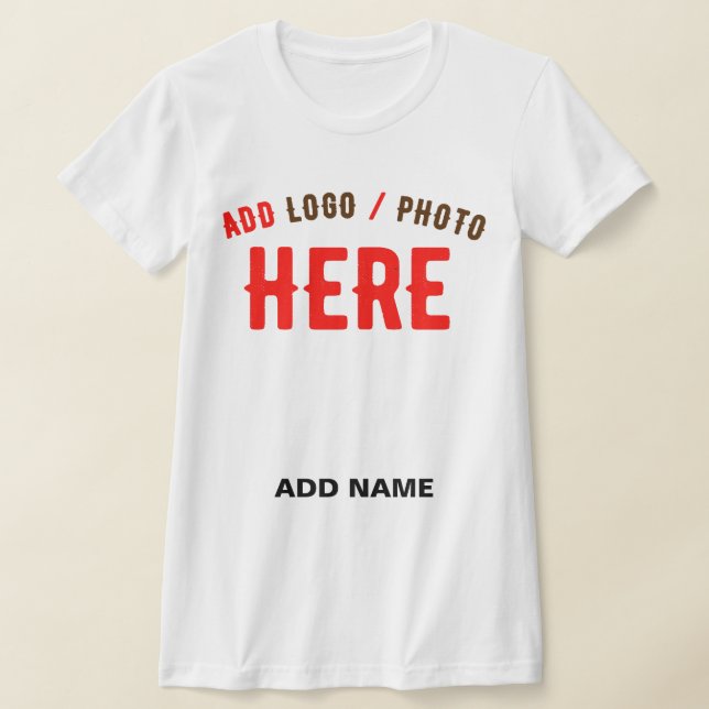 CAMISETA PERSONALIZABLE MODERNO ESTILO BLANCO VERIFICADO MA (Distribución)