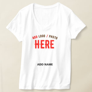 CAMISETA PERSONALIZABLE MODERNO ESTILO BLANCO VERIFICADO MA