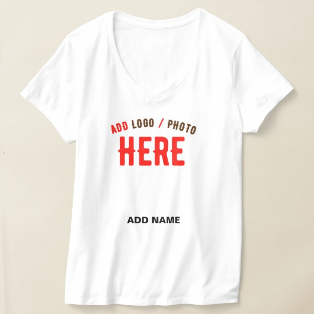 CAMISETA PERSONALIZABLE MODERNO ESTILO BLANCO VERIFICADO MA (Distribución )