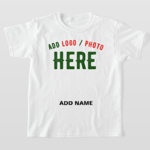 CAMISETA PERSONALIZABLE MODERNO ESTILO BLANCO VERIFICADO MA