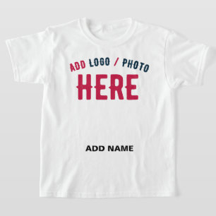 CAMISETA PERSONALIZABLE MODERNO ESTILO BLANCO VERIFICADO MA