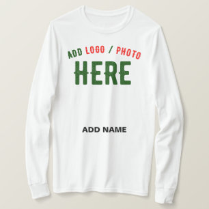 CAMISETA PERSONALIZABLE MODERNO ESTILO BLANCO VERIFICADO MA