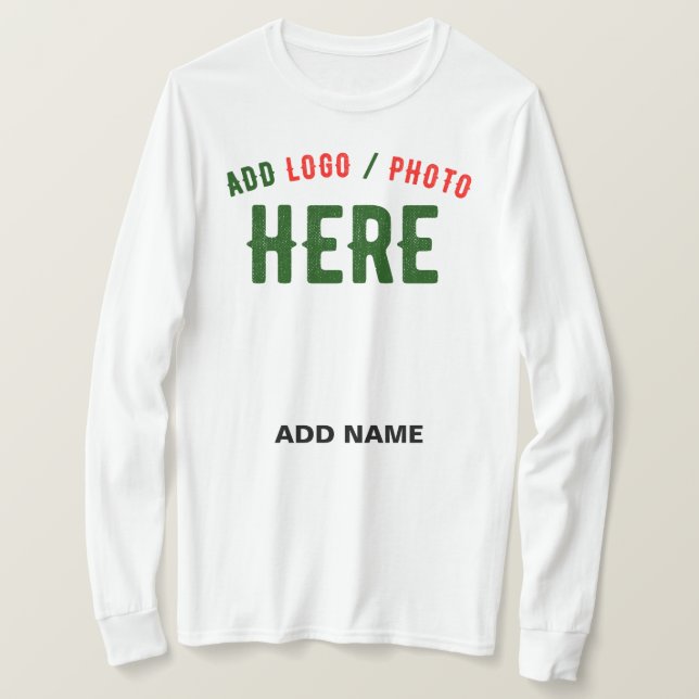 CAMISETA PERSONALIZABLE MODERNO ESTILO BLANCO VERIFICADO MA (Anverso del diseño)