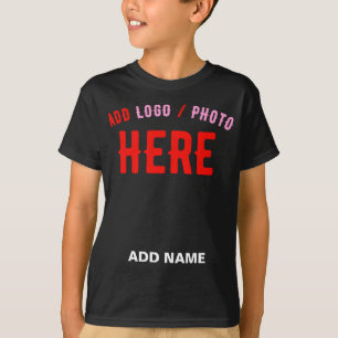 CAMISETA PERSONALIZABLE MODERNO ESTILO NEGRO VERIFICADO MAR