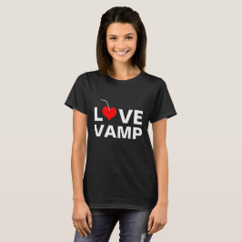 Camiseta Personalizable negro de Love Vamp