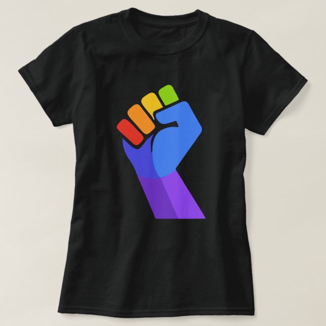 CAMISETA PERSONALIZABLE ORGULLO GAY DE PESCADO (Diseño del anverso)