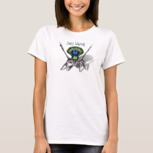 Camiseta Personalizable Peacock Spider divertida mano de ja