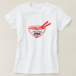 Camiseta Personalizable Pho Puns Chistes De Comida Locos Pa