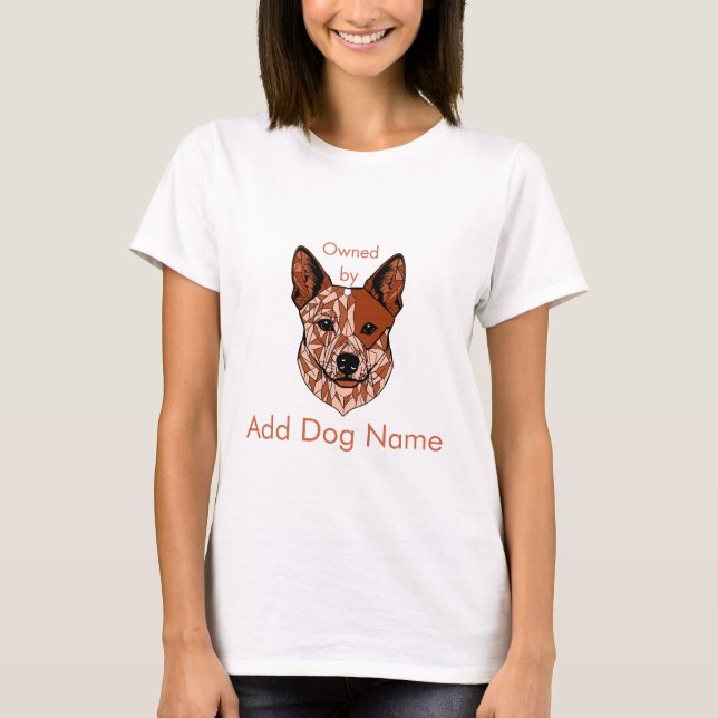 Camiseta Personalizable propio de (Red Heeler) (Anverso)