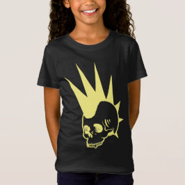 Camiseta Personalizable Punk Cráneo sin Jawless