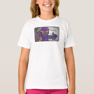 Camiseta Personalizable Purple Ninja