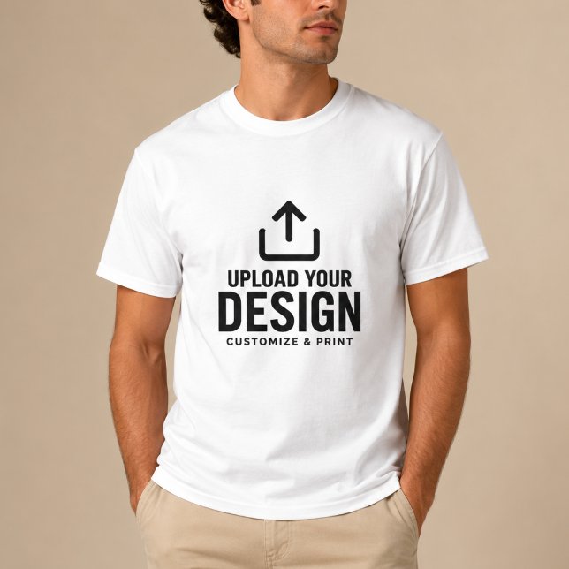 Camiseta Personalizable Simple en Blanco (Subido por el creador)