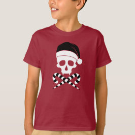 Camiseta Personalizable Skull Santa Claus
