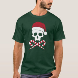 Camiseta Personalizable Skull Santa Claus