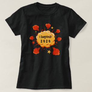 Camiseta Personalizable sobreviví a la explosión de 20xx na
