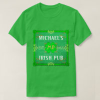 Personalizable su verde irlandés conocido del Pub