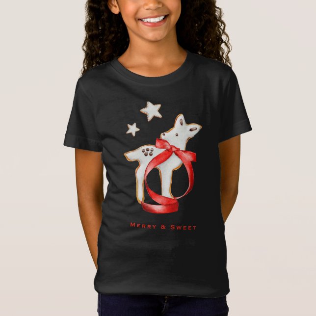 Camiseta Personalizable Sugar Cookie navidades (Anverso)