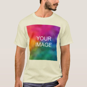 Camiseta Personalizable Trendy Añadir tu foto del logotipo 