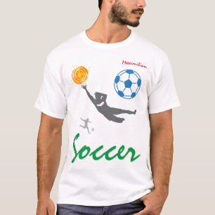 Camiseta Personalizable único divertido de fútbol de fútbol