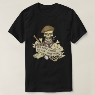 Camiseta Personalizable Vintage Skull