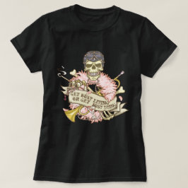 Camiseta Personalizable Vintage Skull