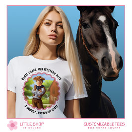 Camiseta Personalizable Western Cowboy Ranch