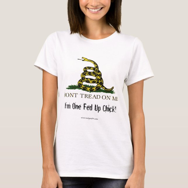 Camiseta Personalizables de Gadsden (Anverso)