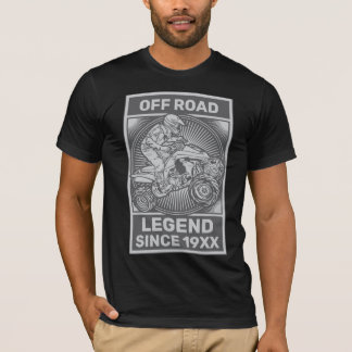 Camiseta Personalización de ATV Off Road Legend Personaliza