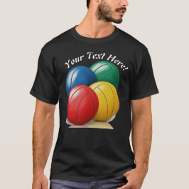 Camiseta Personalización de Bocce Ball Único