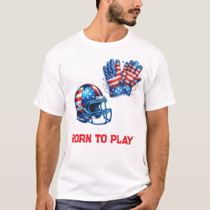 Camiseta Personalización de evento de fútbol americano en c