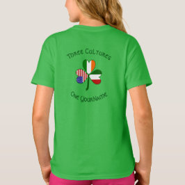 Camiseta Personalización de la bandera irlandesa irlandesa 