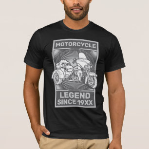 Camiseta Personalización de la leyenda del motociclista Per
