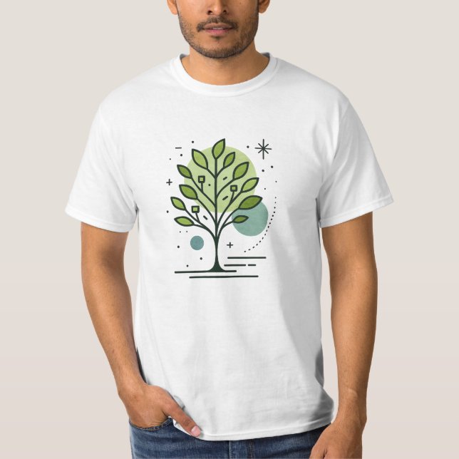 Camiseta Personalización de la marca Greenleaf Nursery  (Anverso)