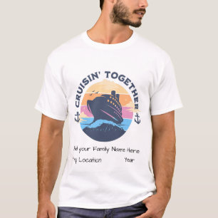 Camiseta PERSONALIZACIÓN DE la puesta de sol en cruceros fa