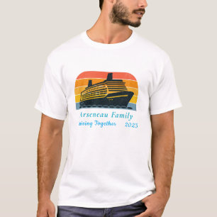 Camiseta Personalización de las vacaciones en familia