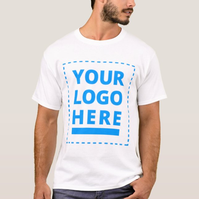 Camiseta Personalización de su logotipo Aquí Crear un produ (Anverso)