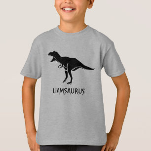 Camiseta Personalización del nombre de dinosaurio Personal