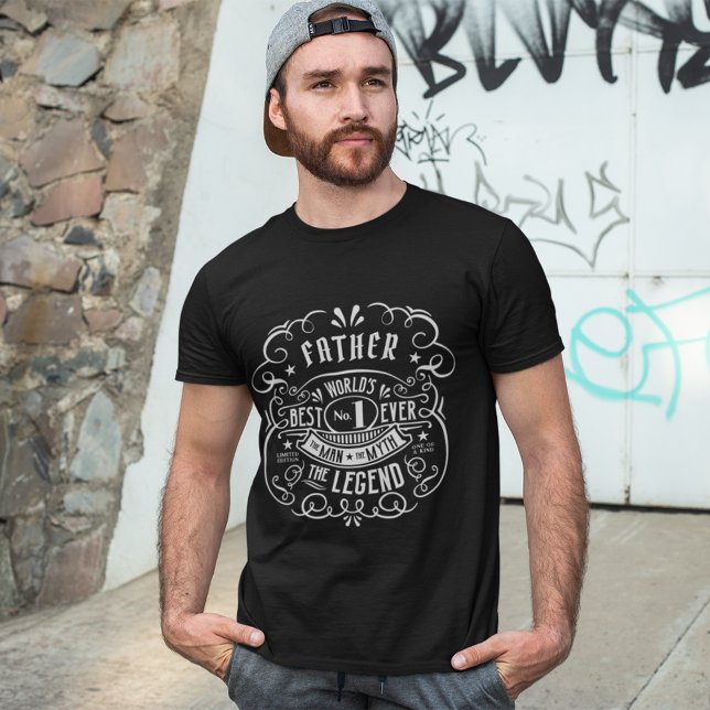 Camiseta Personalización del padre de la leyenda del mito d (Subido por el creador)
