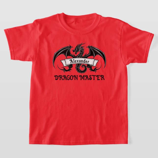 Camiseta Personalización del patrón del dragón (Distribución)