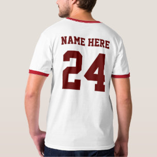 CAMISETA PERSONALIZACIÓN DEL PERSONALIZADO DE TIPOGRAFÍA DE