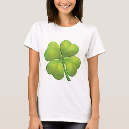 Camiseta Personalización del Shamrock verde en el Día de Sa