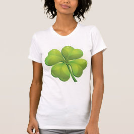 Camiseta Personalización del Shamrock verde en el Día de Sa