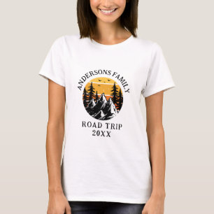 Camiseta Personalización del viaje por carretera de Reunión