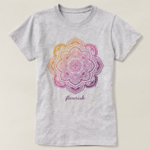 Camiseta Personalizada Auri Mandala