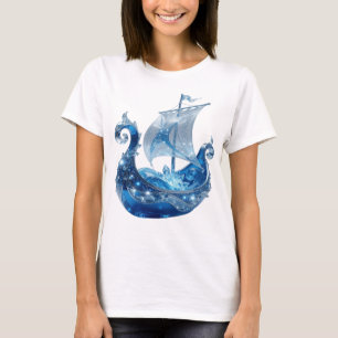 Camiseta personalizada BARCO DE CRISTAL DE HIELO p