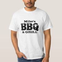 Camiseta personalizada BBQ para hombres al aire li