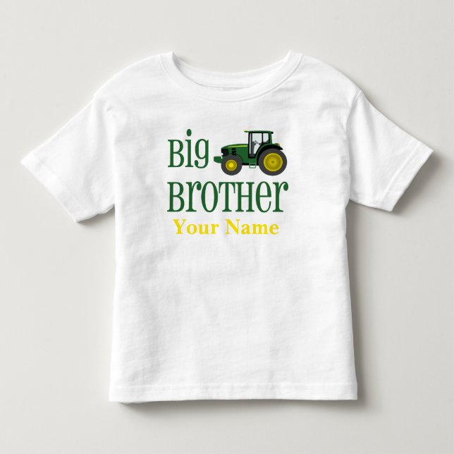 Camiseta personalizada Big Brother Tractor (Anverso)