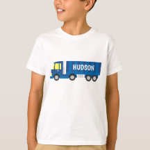 Camiseta personalizada Blue Semi Truck