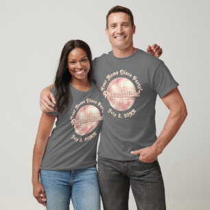 Camiseta personalizada Bola de Discoteca Retro Ros