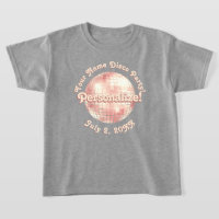 Camiseta personalizada Bola de Discoteca Retro Ros